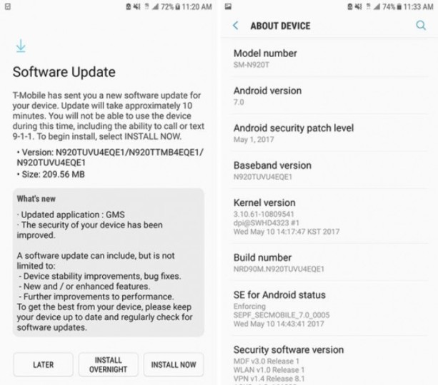 Samsung-Galaxy-Note-5-T-Mobile-May-2017-Security-Update-613x540