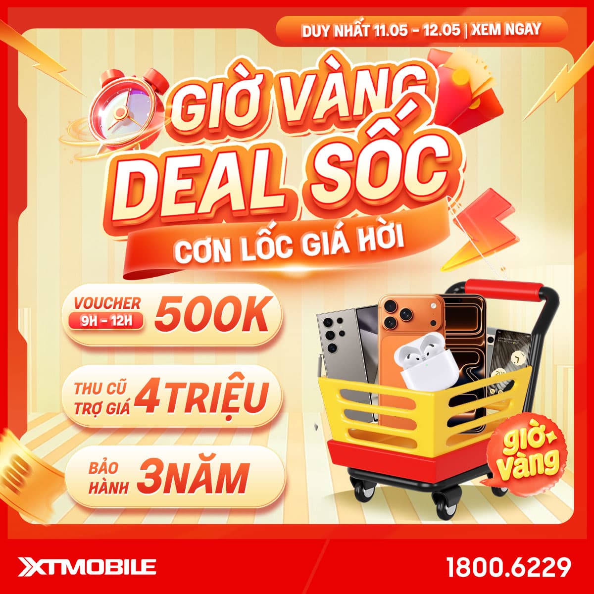 GIỜ VÀNG DEAL SỐC
