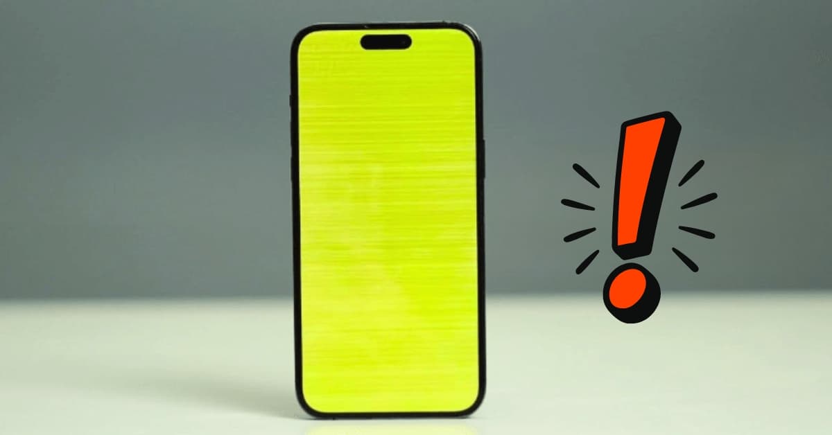 Màn hình iPhone bị vàng: Nguyên nhân và cách khắc phục hiệu quả