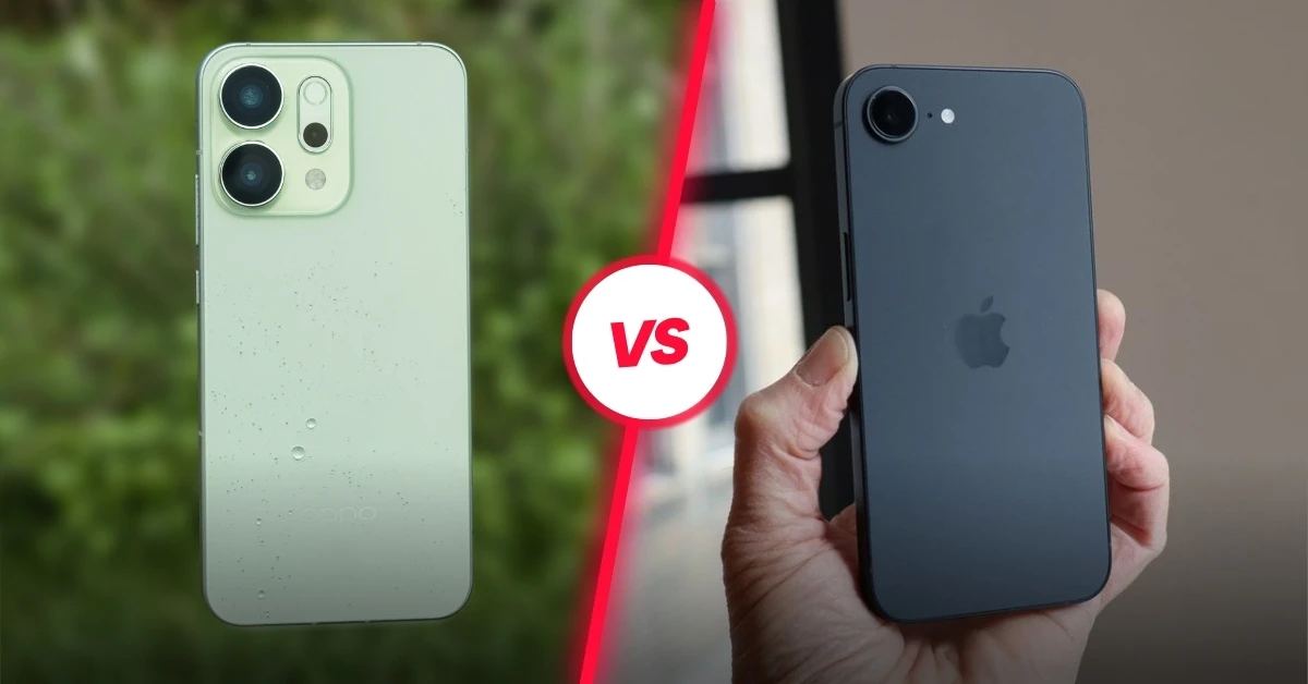 So sánh OPPO Reno 14 và iPhone 16e: Lựa chọn nào phù hợp với bạn?