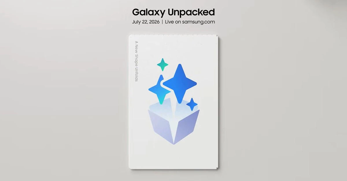 Chính thức: Sự kiện Galaxy Unpacked sẽ tổ chức ngày 22/7 - Ra mắt Galaxy Z Flip 8 và Fold 8