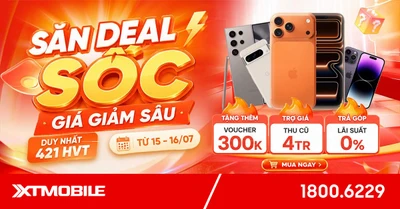 Khuyến mãi chi nhánh XTmobile: Duy nhất 2 ngày tại 421 Hoàng Vặn Thụ, mua điện thoại giảm thêm đến 300K