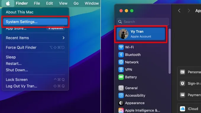 Cách mua thêm dung lượng iCloud trên MacBook