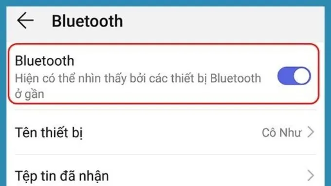 Galaxy A15 không kết nối được với Bluetooth