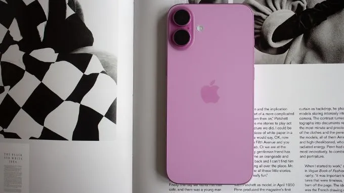 iPhone 16 màu hồng