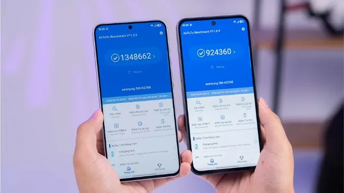 so sánh Samsung Galaxy A57 và Galaxy A37 về hiệu năng