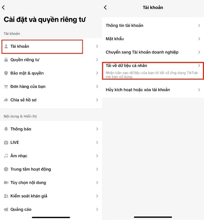 Các bước xem TikTok Wrapped 2024