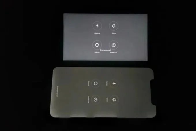 Kiểm tra hở sáng màn iPhone