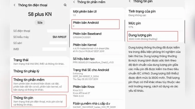 Kiểm tra cấu hình