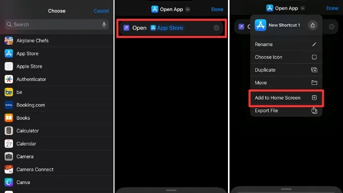 Cách thay đổi icon ứng dụng bằng Shortcut