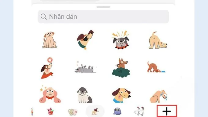 Cách tải nhãn dán trên Messenger cho Android