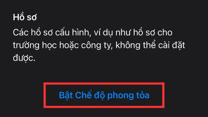 Cách kích hoạt Lockdown Mode trên iPhone