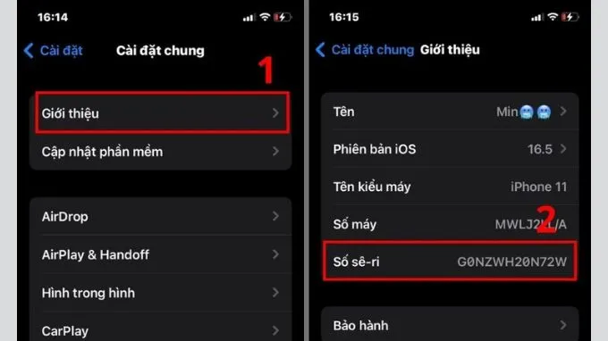 Cách kiểm tra iPhone ZA/A chính hãng