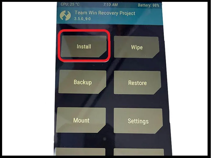 Cách up ROM điện thoại Xiaomi bằng TWRP