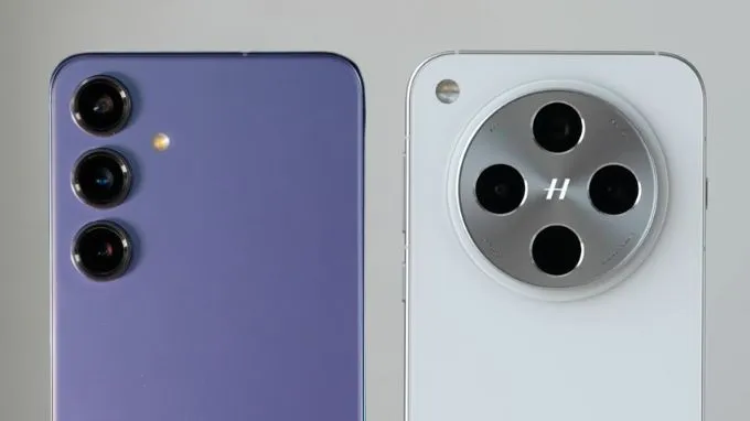 Cụm camera trên OPPO Find X8 và Samsung S24 Plus