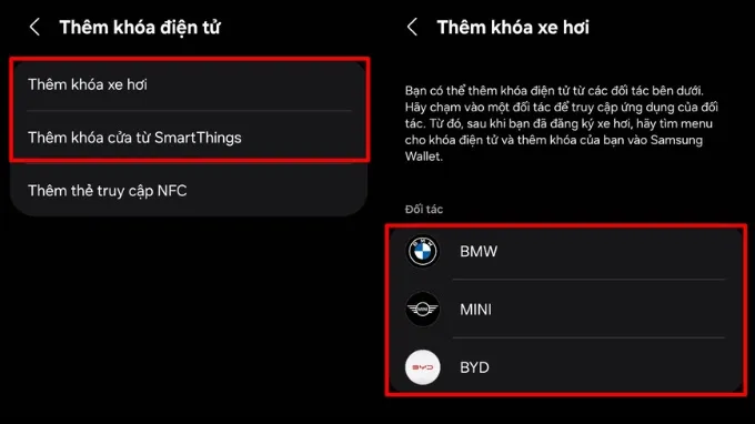 Cách thêm thẻ từ vào điện thoại Samsung