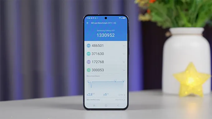 Cấu hình Galaxy A57 được trang bị chip xử lý Exynos 1680