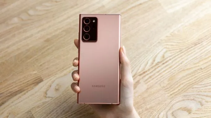 Galaxy Note 20 Ultra màu cam đồng