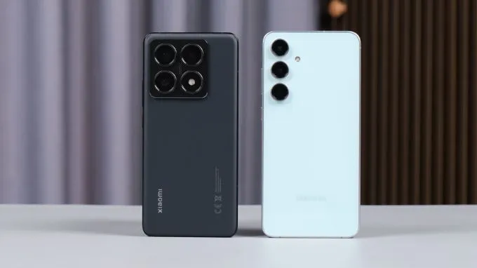 So sánh thiết kế Xiaomi 14T Pro và Samsung S24 FE