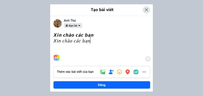 Cách viết chữ kiểu trên công cụ YayText