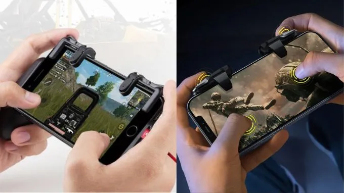 Phụ kiện nút bấm chơi game trên điện thoại