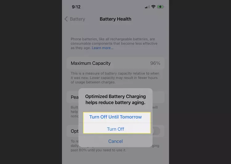 Cách khắc phục pin iPhone sạc đến 80% là dừng