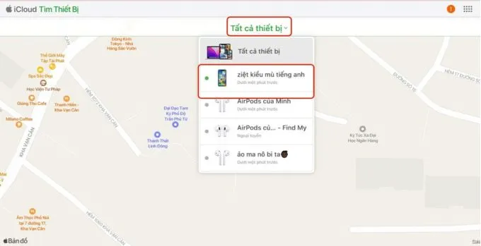 Cách xóa tài khoản iCloud cũ trên iPhone qua website
