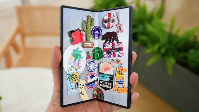 Màn hình chính của Galaxy Z Fold 6