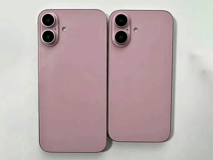 Thiết kế iPhone 16 Plus có camera xếp dọc