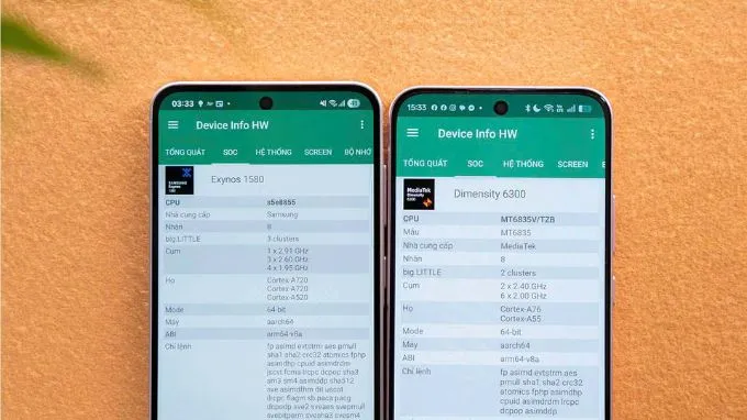 So sánh hiệu năng OPPO A6 Pro và Galaxy A56
