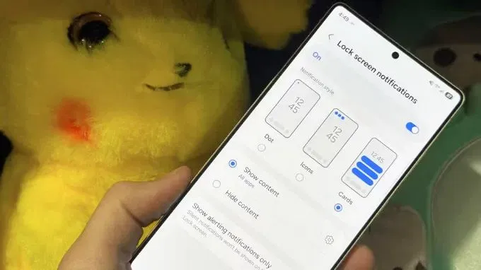 Lỗi thông báo trên màn hình khóa Samsung S25 Ultra