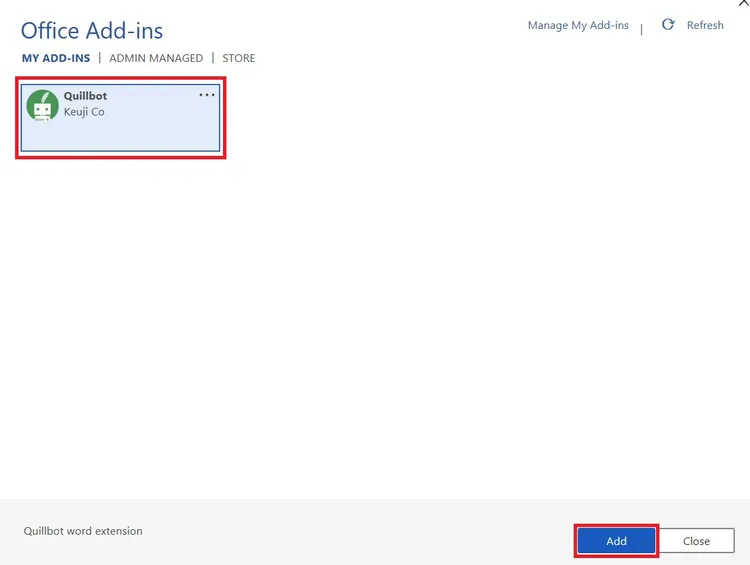 Hướng dẫn sử dụng Quillbot trên Microsoft Word