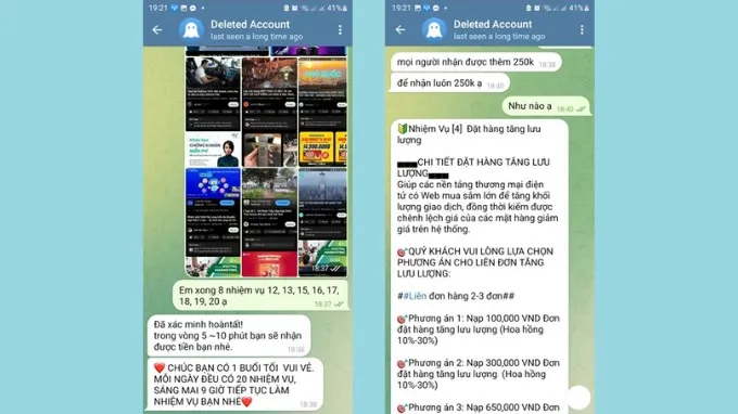 Khảo sát trả tiền