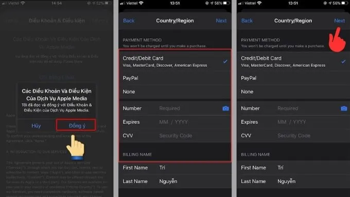 Cách chuyển vùng iPhone sang Mỹ trên App Store