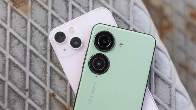 Máy ảnh trên Asus Zenfone 10 và Apple iPhone 14