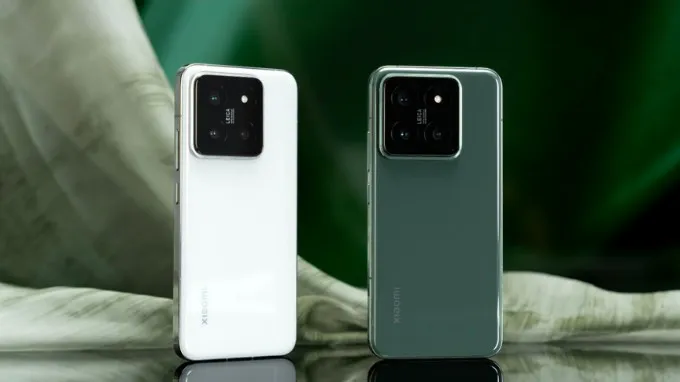Điện thoại Xiaomi có thiết kế hiện đại