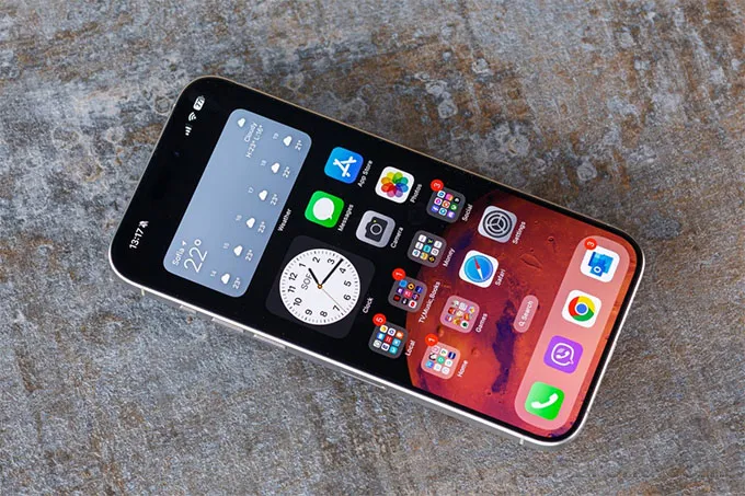 Màn hình iPhone 15 Pro Max 512GB VN/A có kích thước 6,7 inch