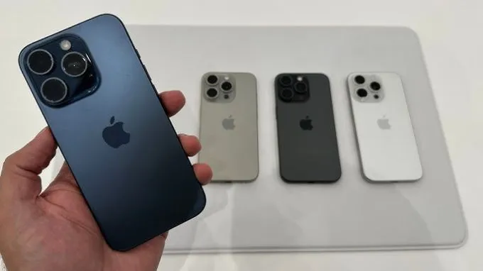 Ảnh iPhone 15 Pro Max đủ màu