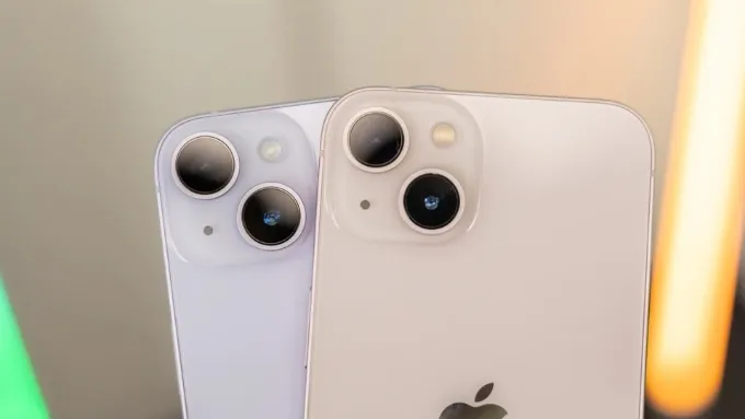 So sánh iPhone 14 và iPhone 13 về camera