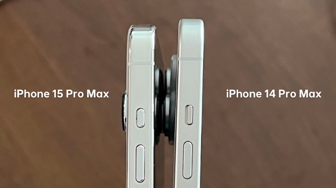 iPhone 15 Pro Max được trang bị nút Action thay cho thanh gạt như trên iPhone 14 Pro Max