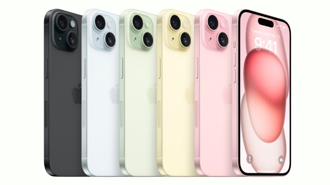 5 tông màu pastel trên iPhone 15 và iPhone 15 Plus