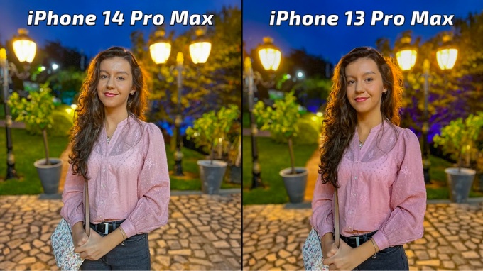 So sánh ảnh chụp trên iPhone 14 Series và iPhone 13 Series