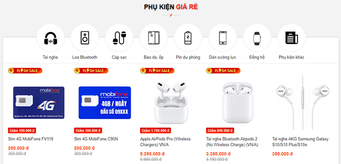 Tìm phụ kiện hot mua online tại xtmobile.vn
