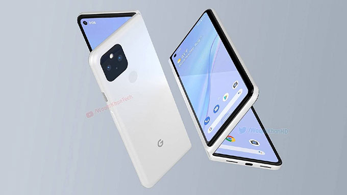 Google Pixel Fold sẽ có một thiết kế giống với điện thoại gập của Samsung