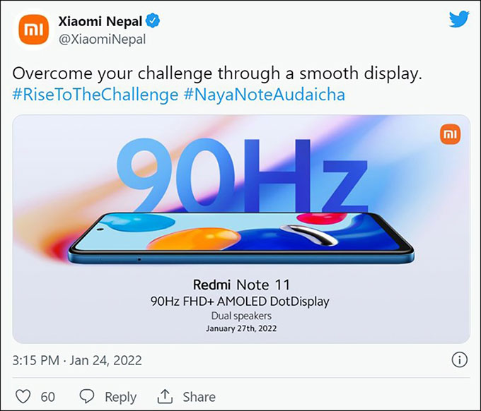 Redmi Note 11 bản quốc tế sẽ có nhiều thay đổi so với bản Trung