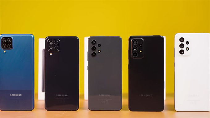 Tất cả các dòng điện thoại Samsung Galaxy A mới nhất hiện nay