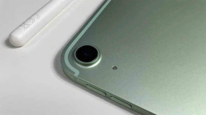 Camera sau iPad Air 5 có độ phân giải 12MP