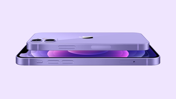 Phiên bản iPhone 12 mini màu tím