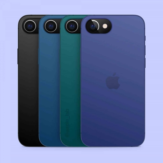 Thiết kế mặt lưng iPhone SE 2022