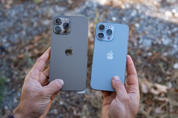 So sánh giữa iPhone 13 Pro và 13 Pro Max